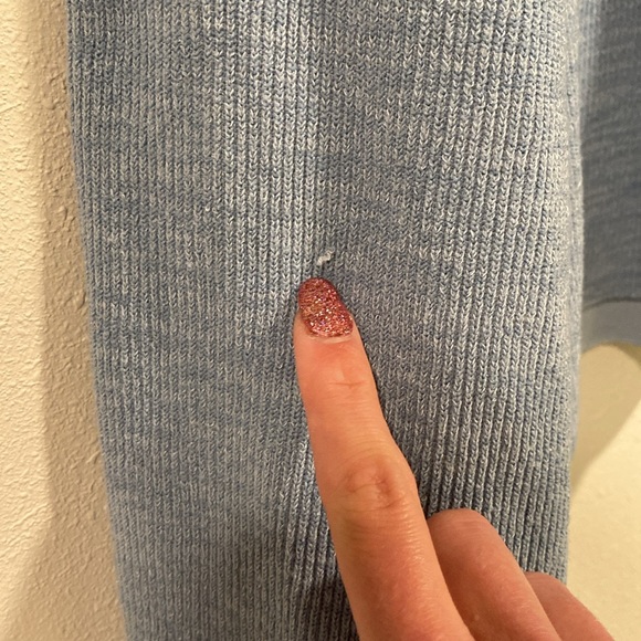 spring cropped crew sweatshirt - Picture 3 of 4